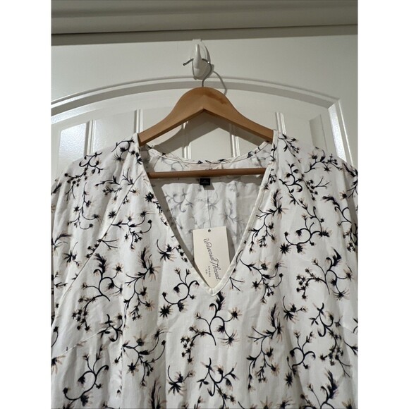 NEW Universal Thread Bell Elbow Sleeve Mini A-Line Floral Dress Size XL - Picture 11 of 13